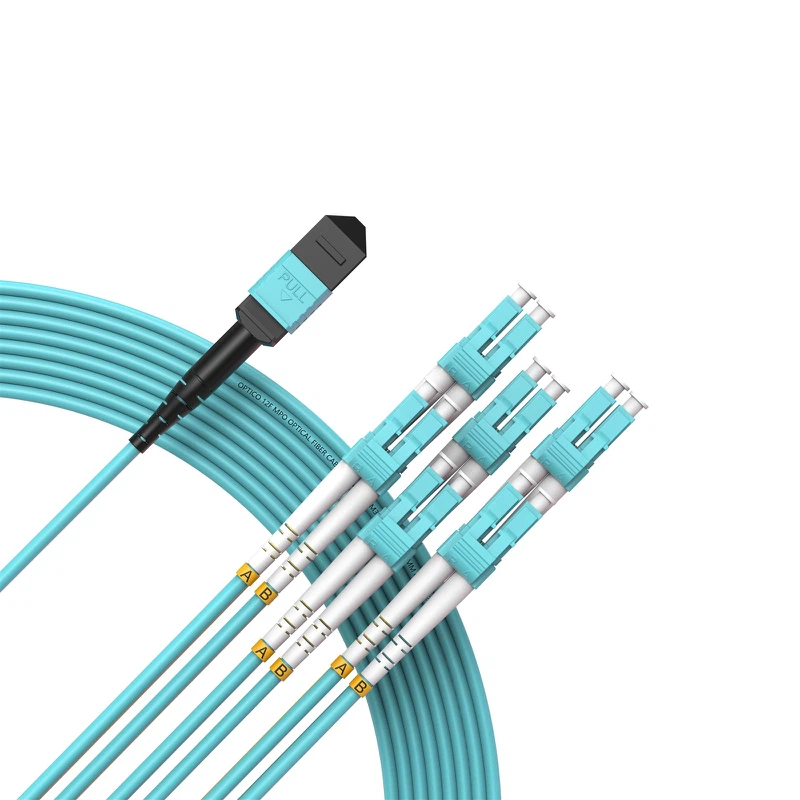 MTP/MPO to LC Breakout Cable MTP/MPO to LC Breakout Cable