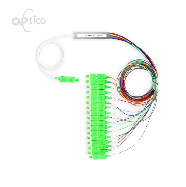 1X16 Πόλωσης Διατήρηση PLC Splitter