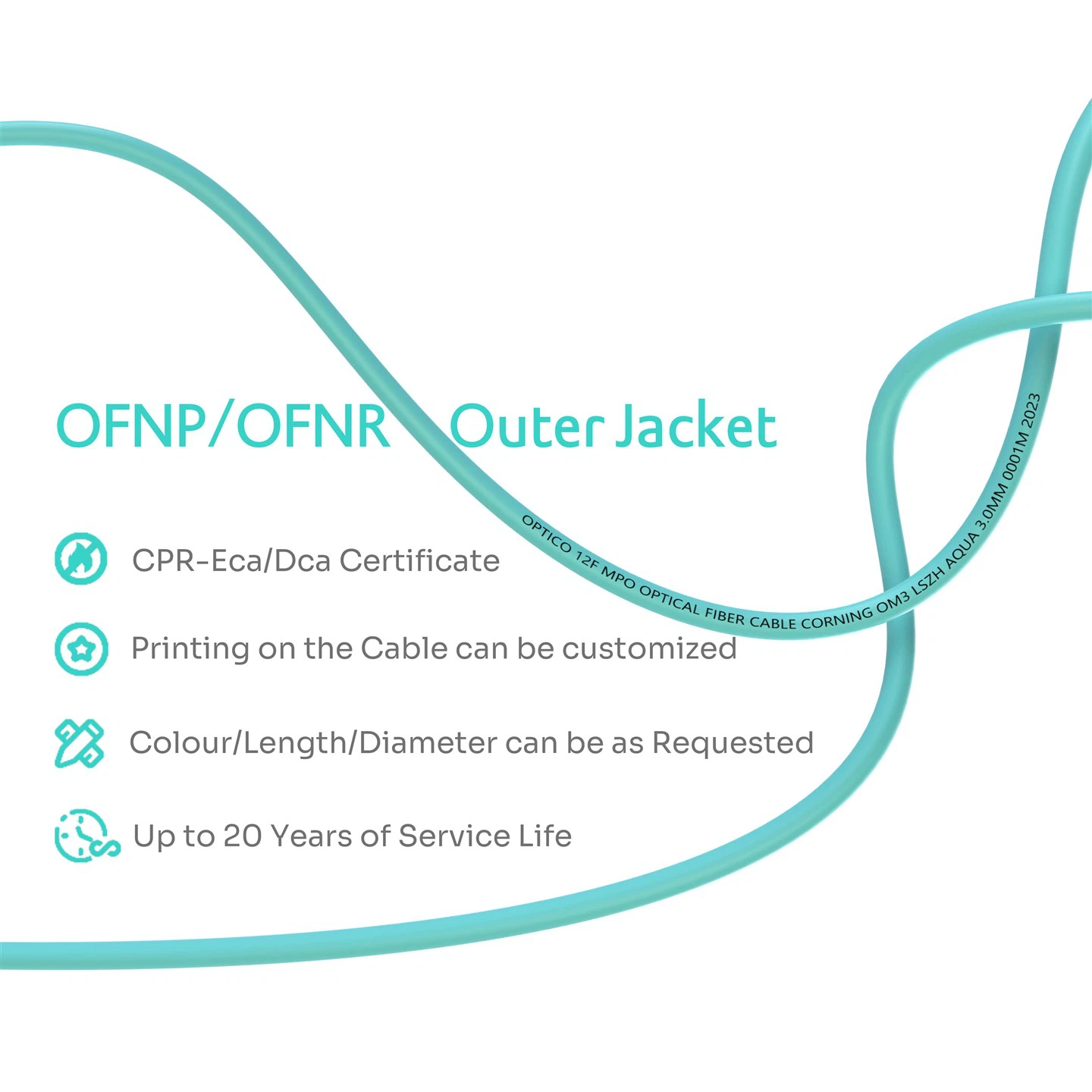 MTP MPO Breakout Cable